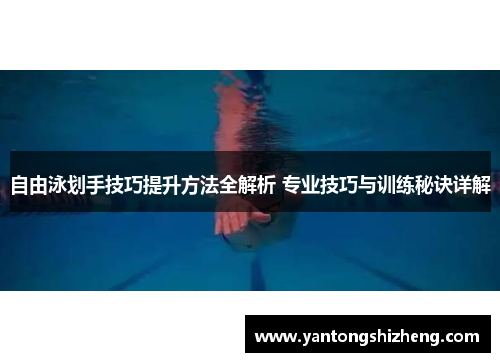 自由泳划手技巧提升方法全解析 专业技巧与训练秘诀详解